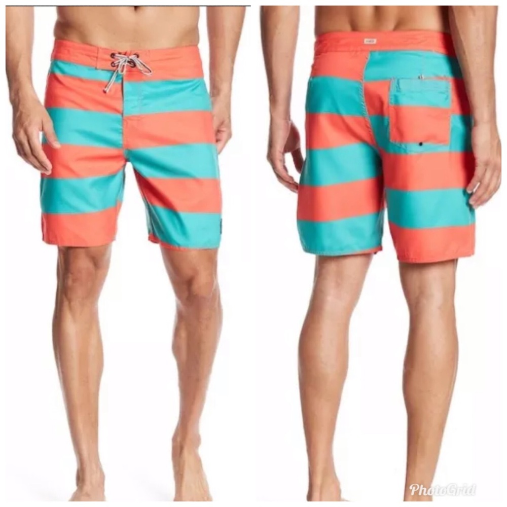 NWT CAPTAIN FIN El Bull Board Shorts SZ 28